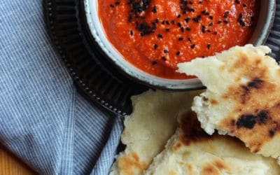 Muhammara und Naan vom Grill oder Leckeres aus Syrien