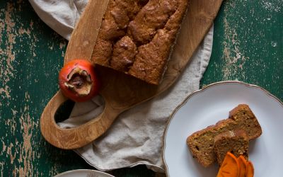 Kaki-Gewürzkuchen für aller Liebhaber außergewöhnlicher Früchte