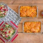 Meal Prep vegetarisch mit 6 Portionen