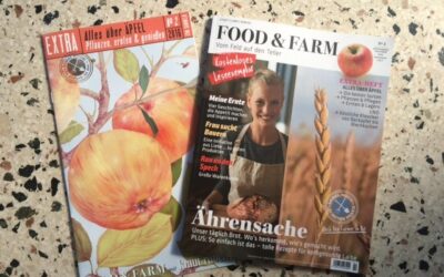 Die Zeitschrift Food & Farm – Vom Feld auf den Teller oder wie ich zu meinem eigenen italienischen Wasserbüffel komme